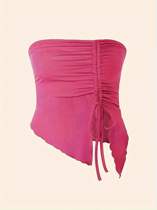 DRAWSTRING TOP